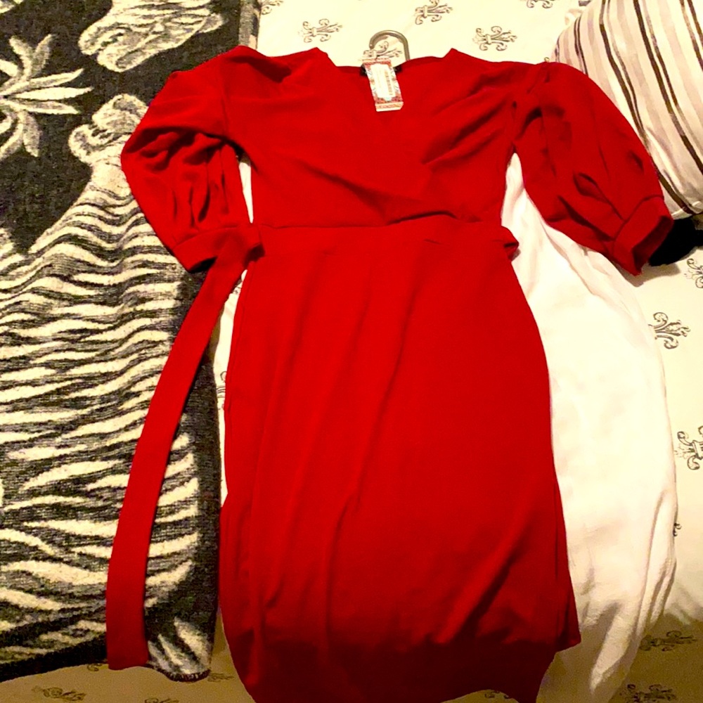 Burgundy Dress